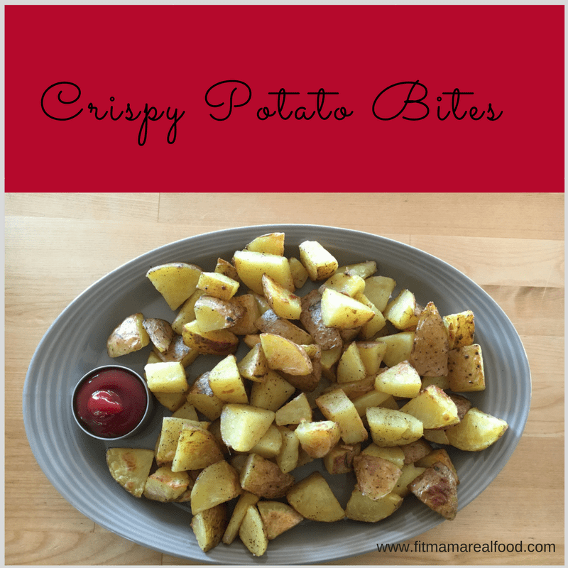 crispy potato bites Fit Mama Real Food
