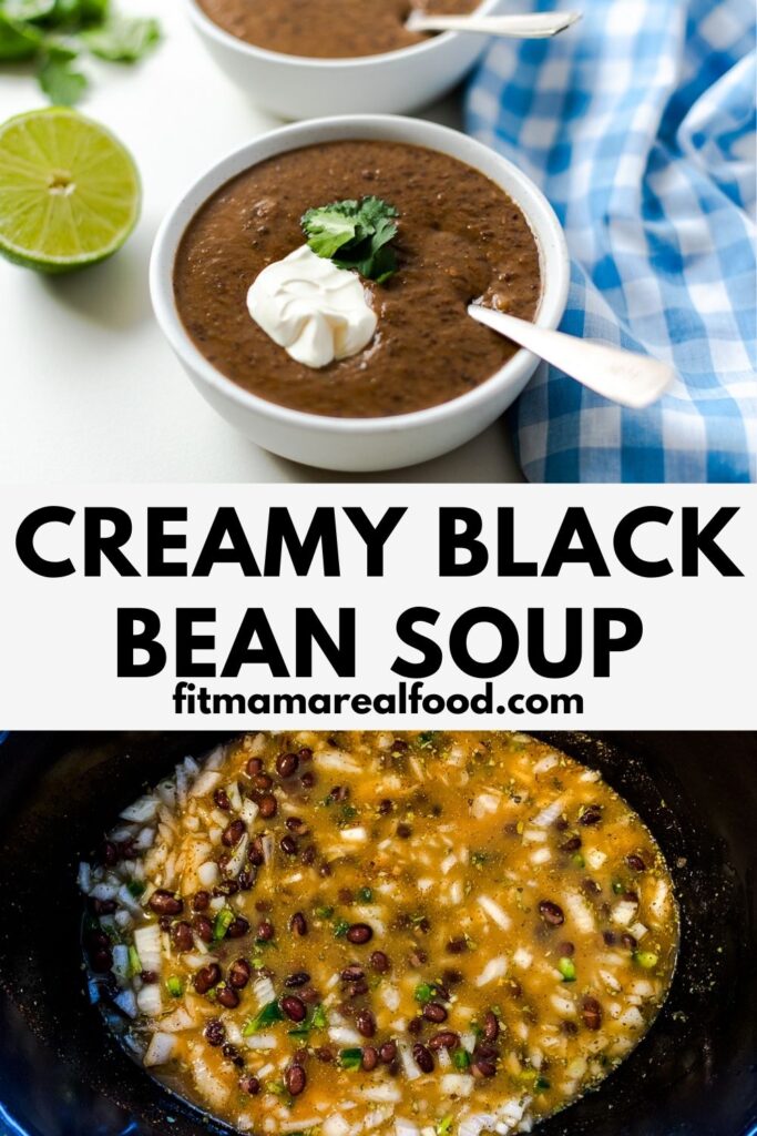 Creamy Black Bean Soup