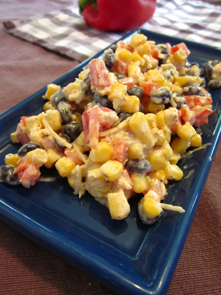 creamy corn and bean salad + sunday prep Fit Mama Real Food
