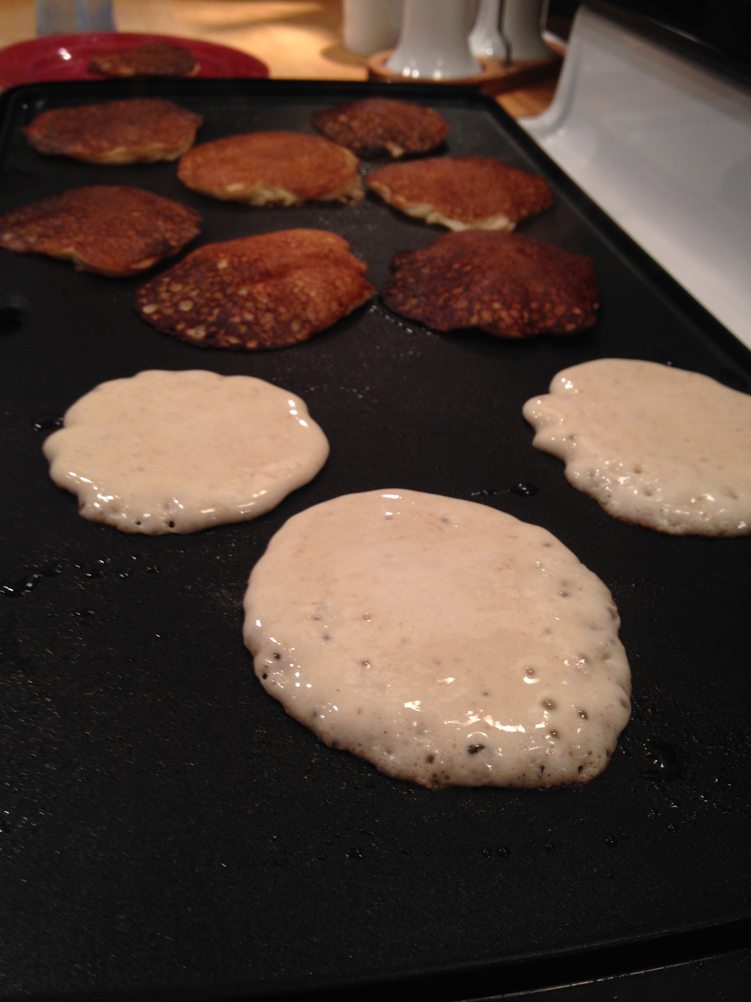 banana yogurt oatmeal pancakes Fit Mama Real Food