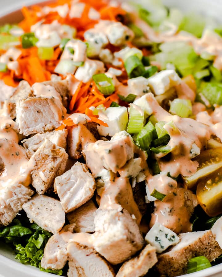 Healthy High Protein Buffalo Chicken Salad Recipe – Fit Mama Real Food