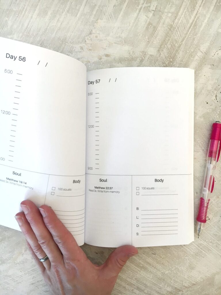 the intentional planner giveaway!
