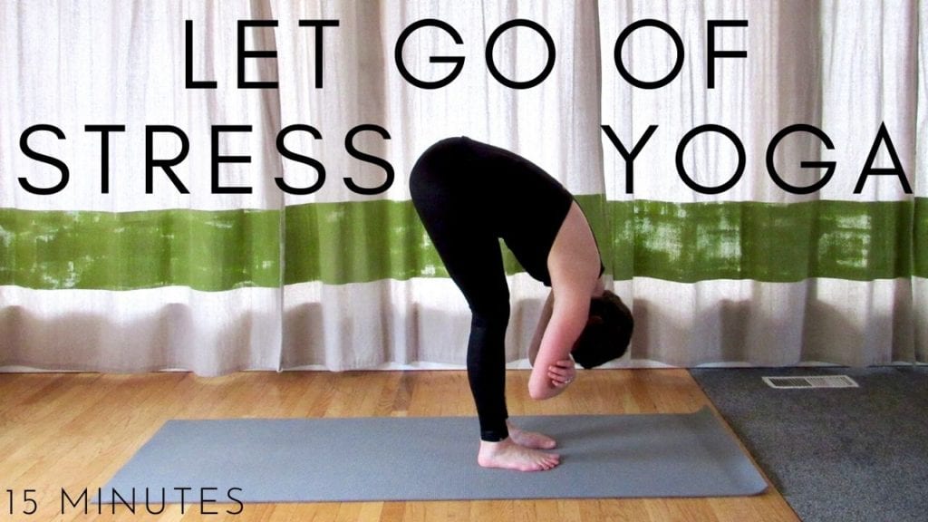 15 minute let go of stress yoga