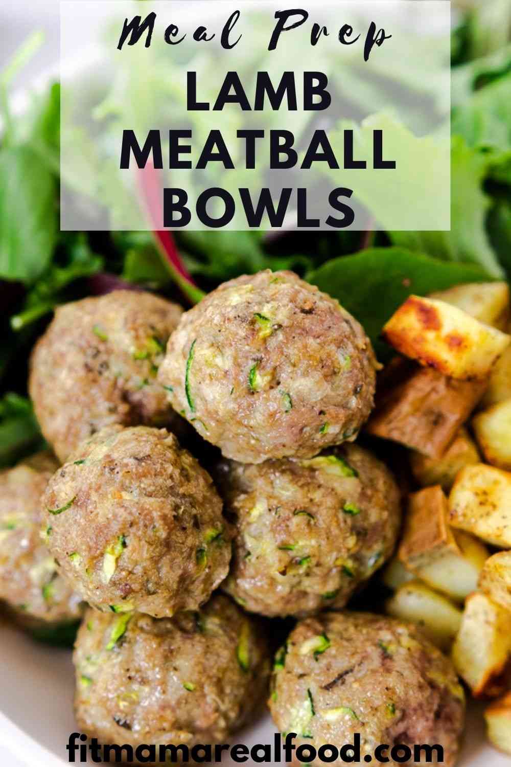 Lamb Meatball Bowls