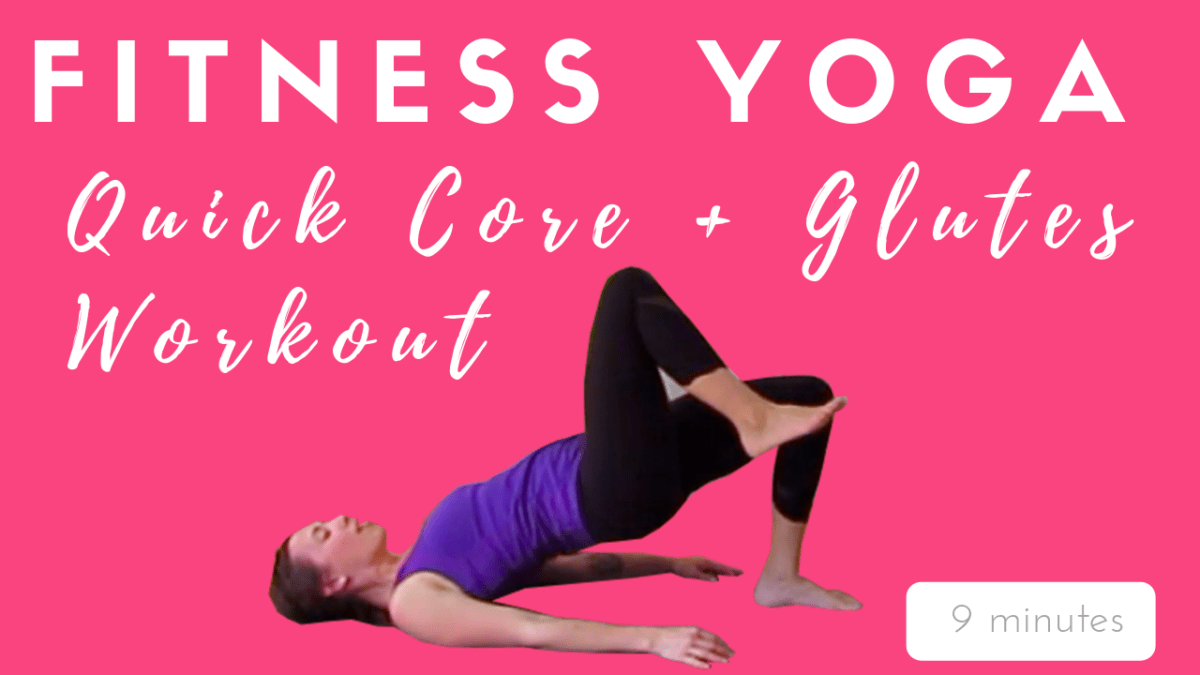 quick core and glutes workout video Fit Mama Real Food