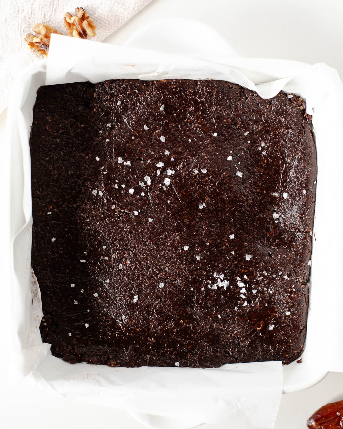 vegan brownies with dates