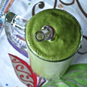 Almond Pear Green Smoothie Recipe