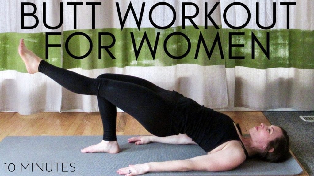 10 Minute Butt Workout For Women