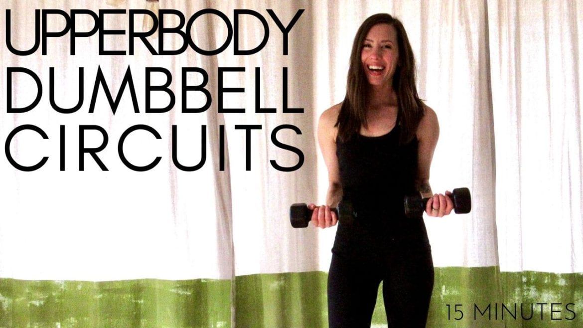 Upper Body Circuit Workout With Dumbbells