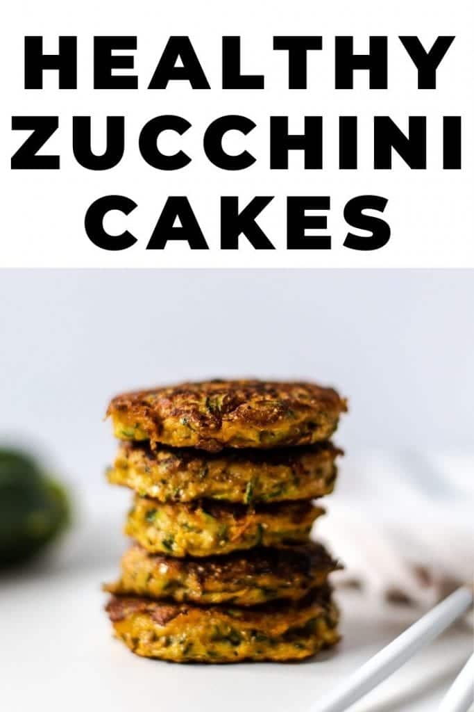 healthy zucchini cakes