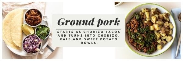 Fit Mama Meal Plans Ground Pork Meals