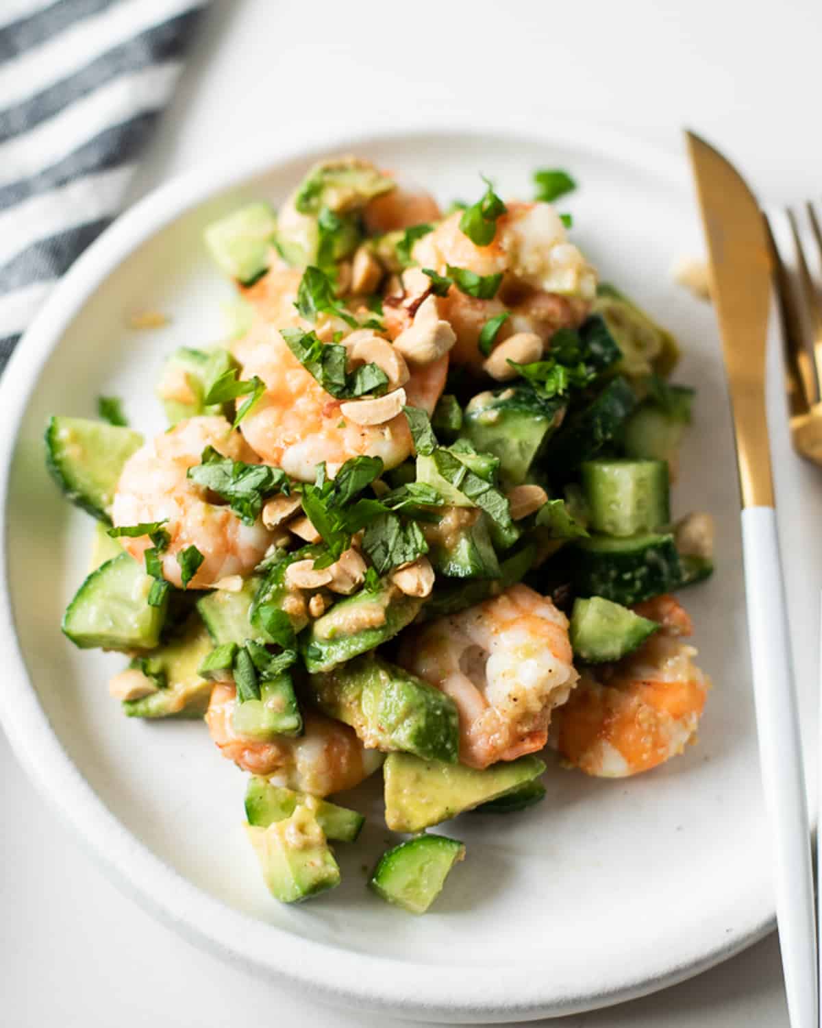cucumber shrimp salad