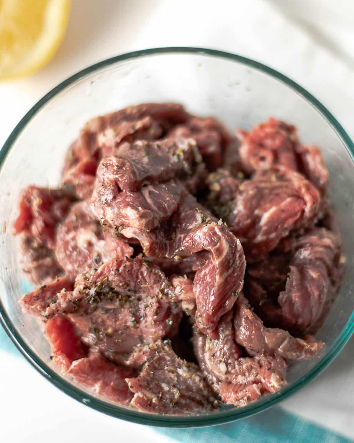How to make sheet pan beef gyros
