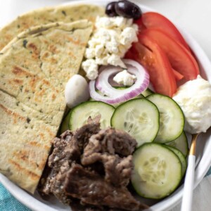 easy beef gyro recipe - healthy!