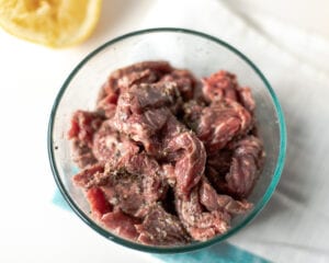 how to make sheet pan beef gyros