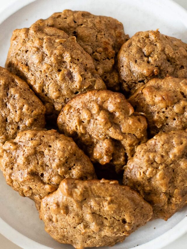 Almond Butter Oatmeal Cookies Fit Mama Real Food