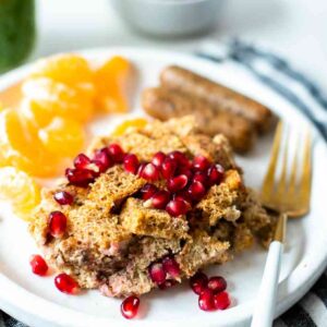 eggnog French toast casserole