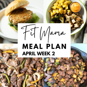 April week 2 meal plan