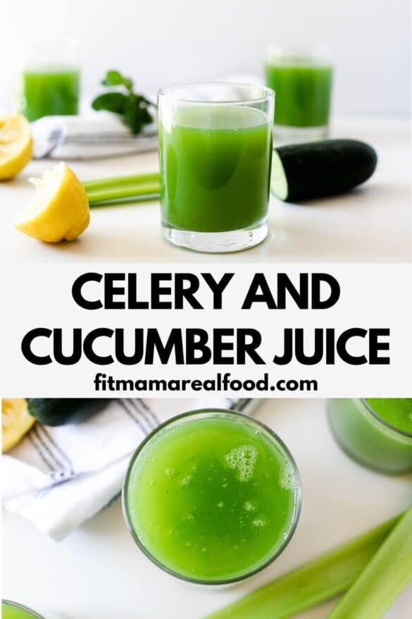 Celery Cucumber Juice Recipe Made in the Blender! Fit Mama Real Food
