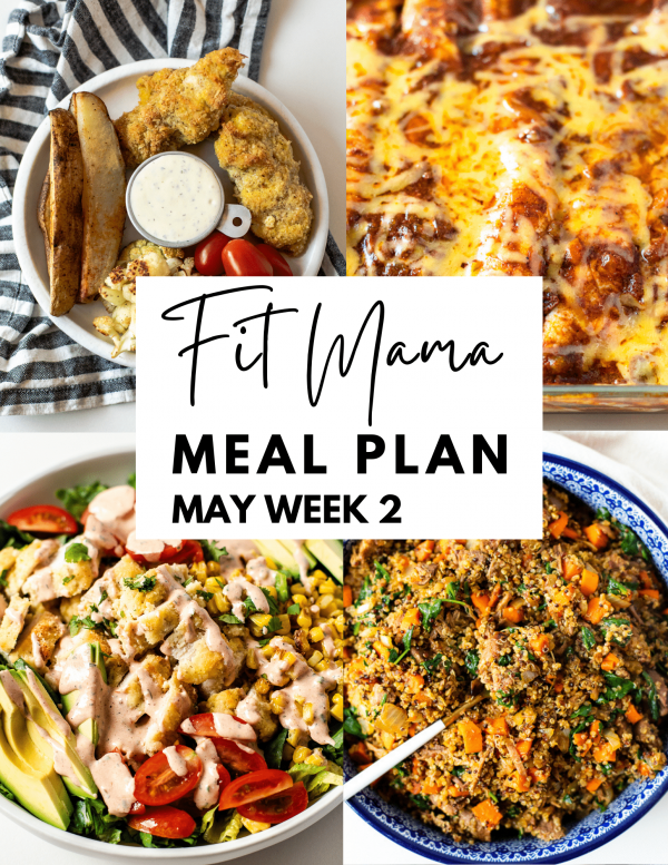 Week 2 May Meal Plan