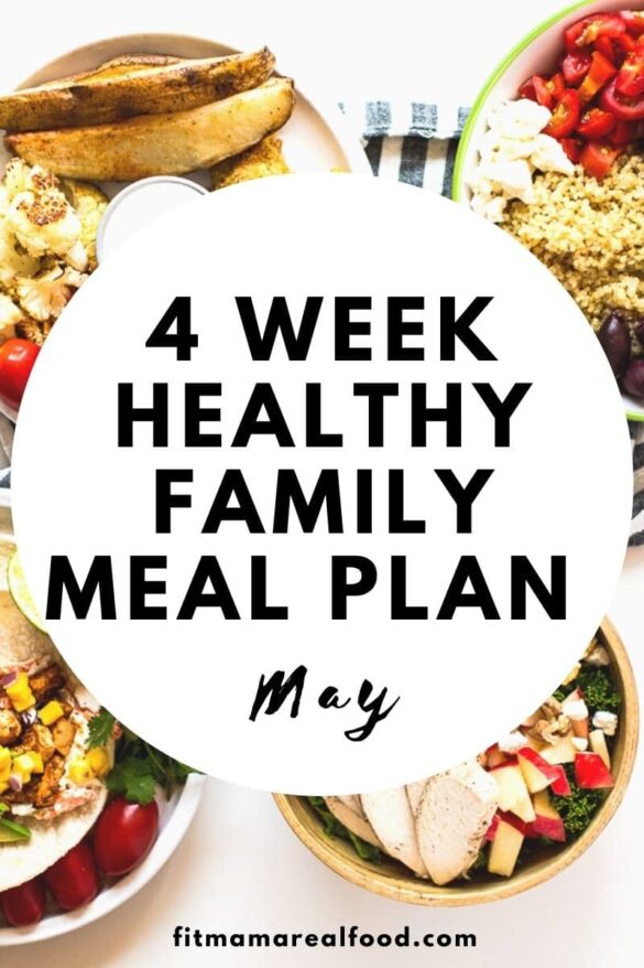 4 week meal plan May