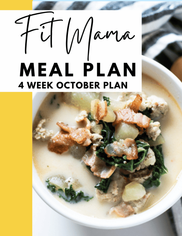 October meal plan