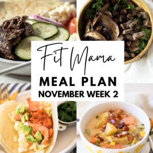 November week 2 meal plan