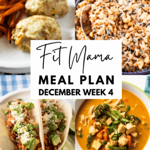 December meal plan week 4