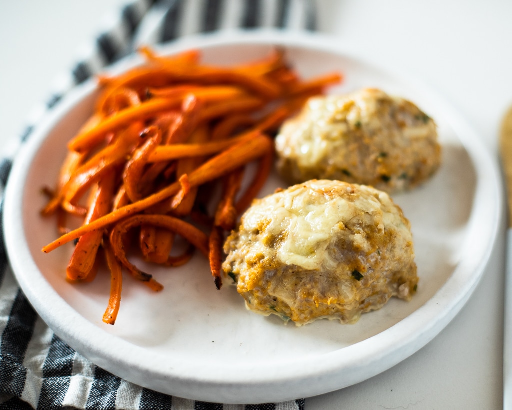 mini pumpkin meatloaves