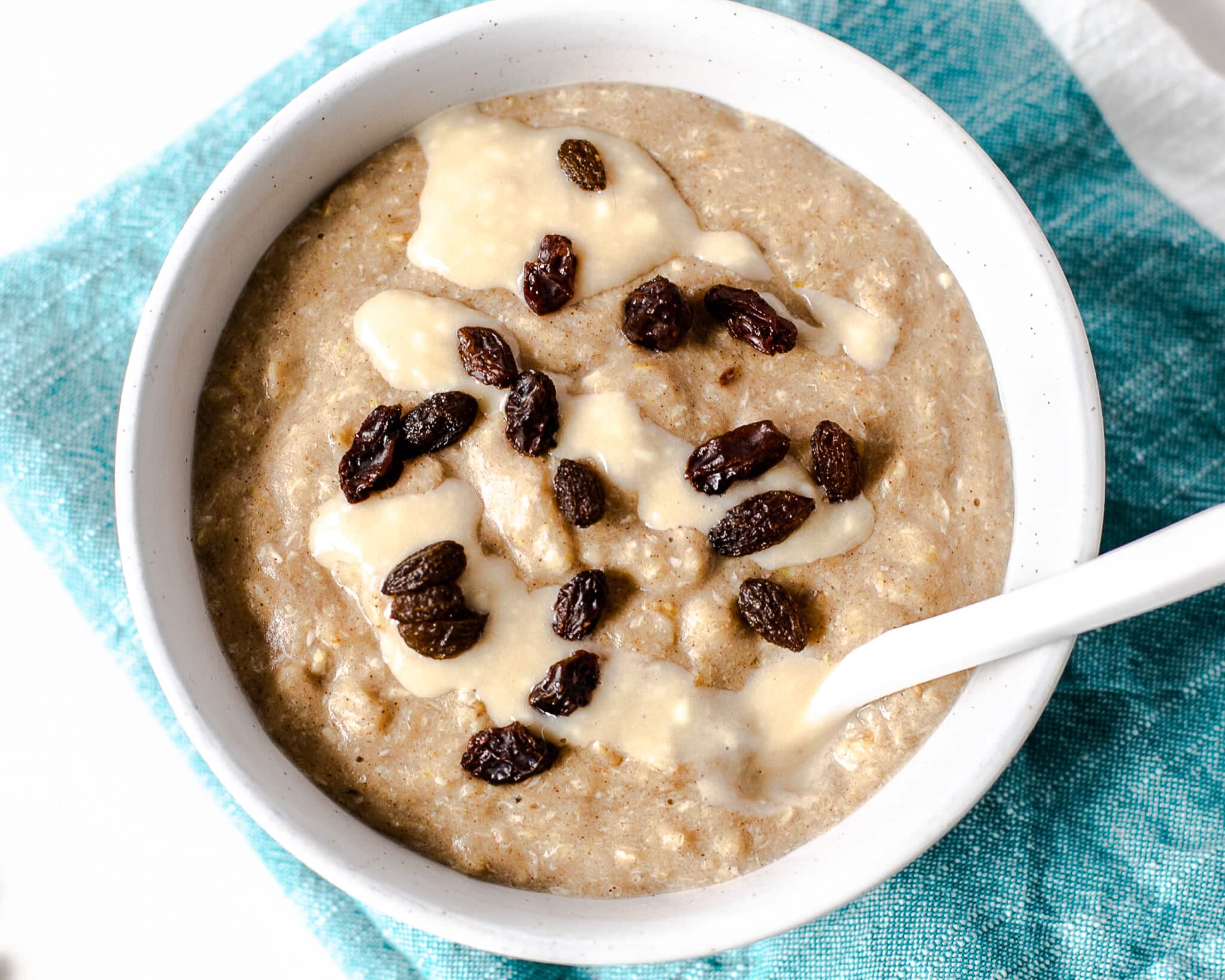 cinnamon roll oatmeal recipe