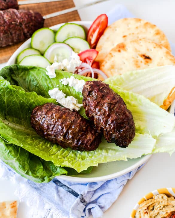 Mediterranean Ground Beef Kabob Recipe Fit Mama Real Food