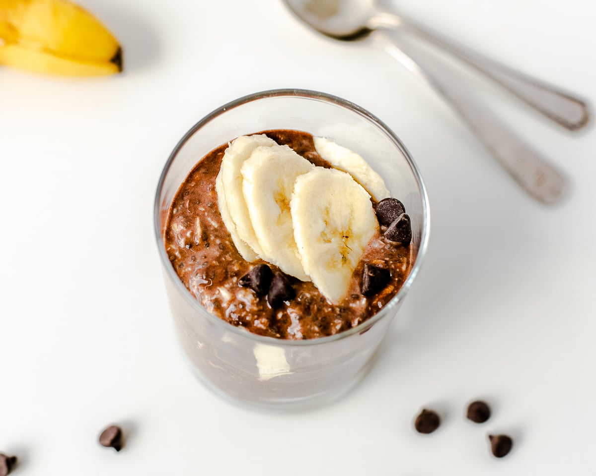 chocolate protein overnight oatmeal