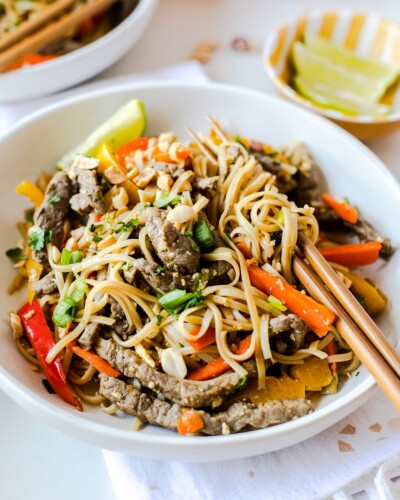 Beef Pad Thai Recipe – Fit Mama Real Food
