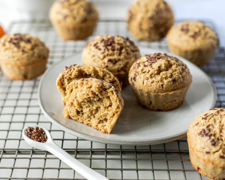 Flax Seed Muffin Recipe Fit Mama Real Food