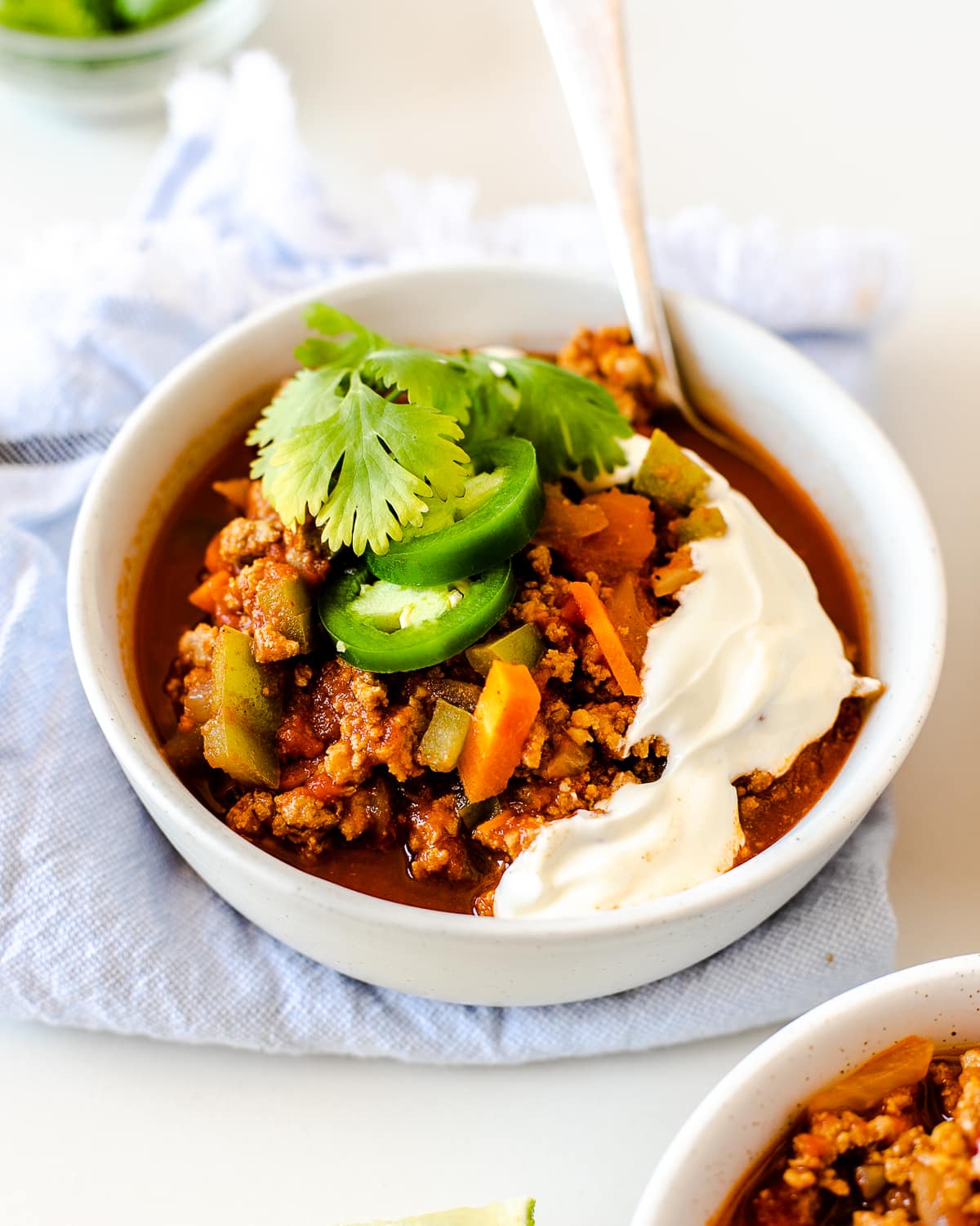 turkey chili toppings