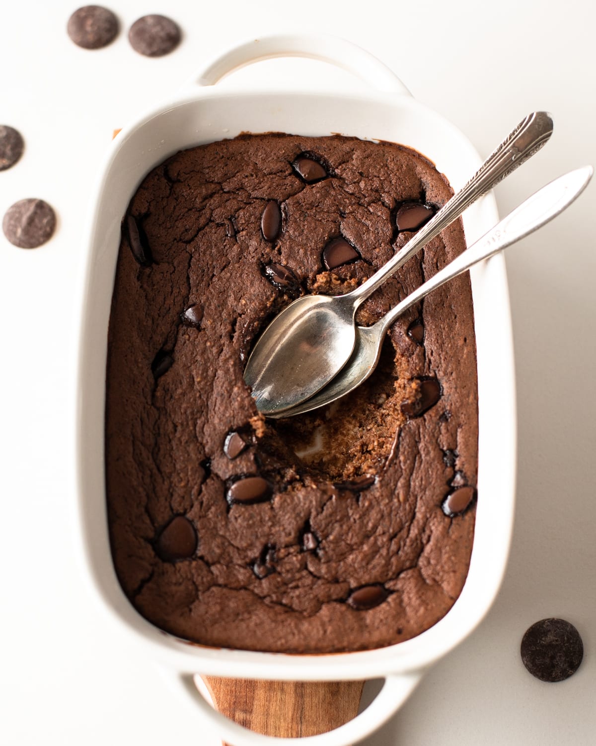 healthy chocolate oatmeal baked