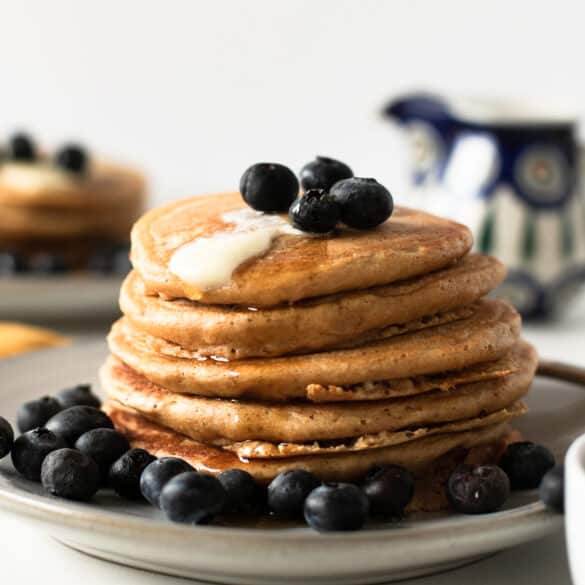 Healthy High Protein Pancake Mix Recipe - Homemade! - Fit Mama Real Food