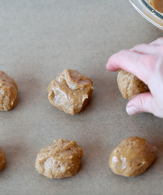 peanut butter cookie dough balls