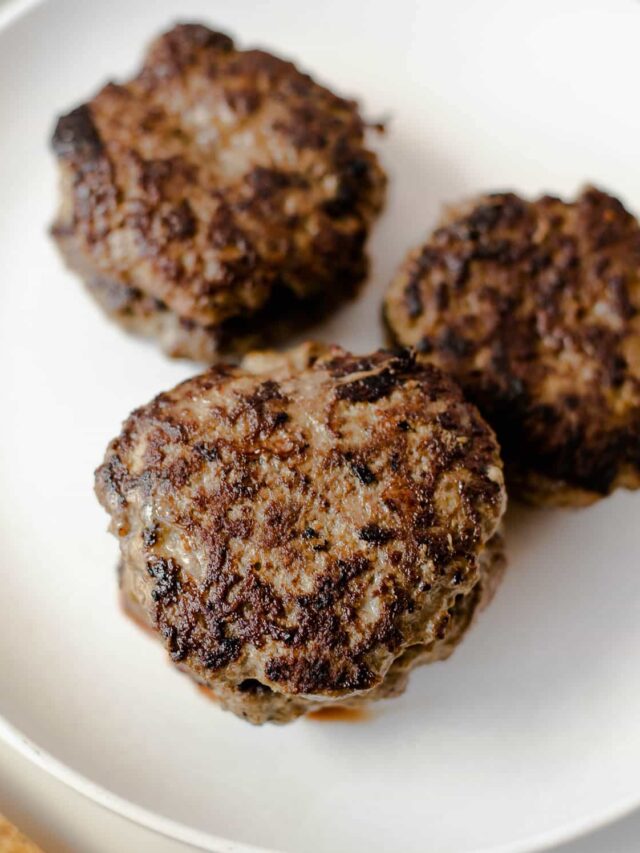 Lean Beef Patty Burger Recipe Fit Mama Real Food
