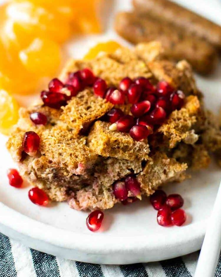 dairy free French toast casserole