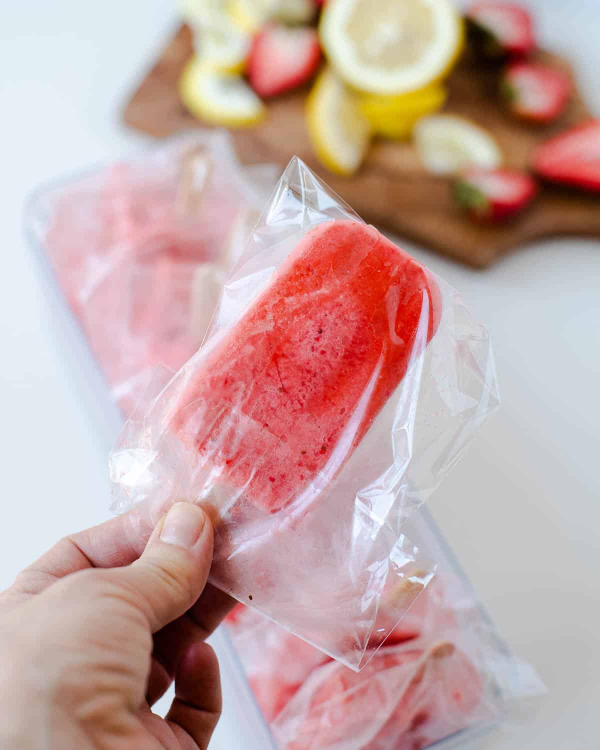 how to store frozen popsicles