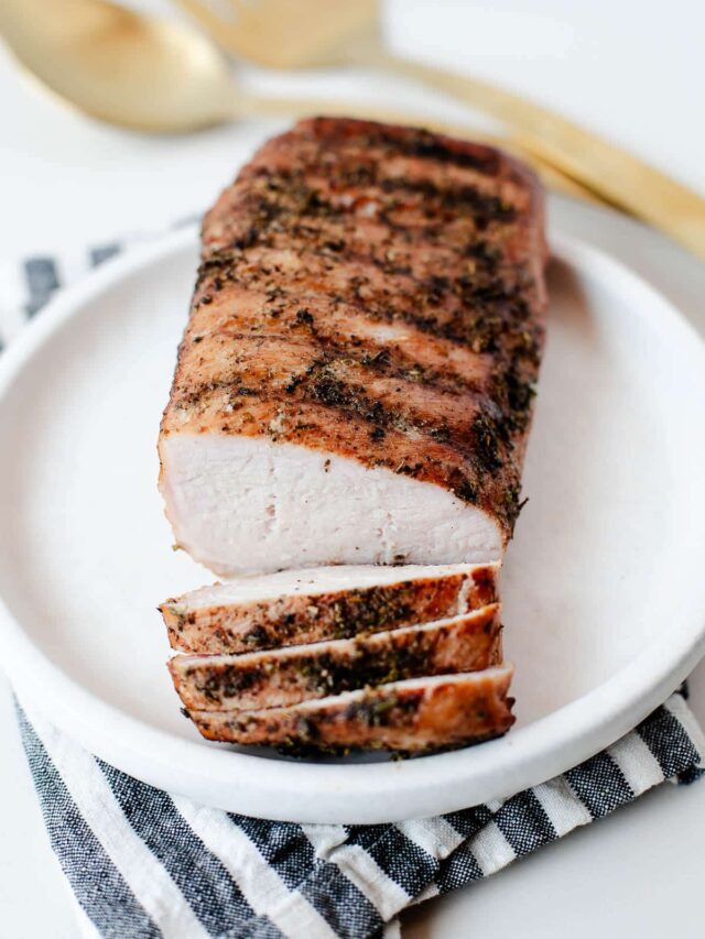 Traeger Pork Loin Roast Recipe Fit Mama Real Food