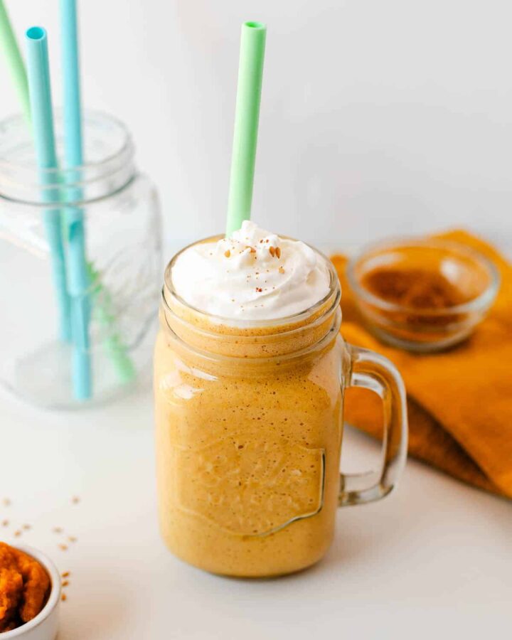 Pumpkin Protein Shake Recipe - Best Fall Flavors! – Fit Mama Real Food