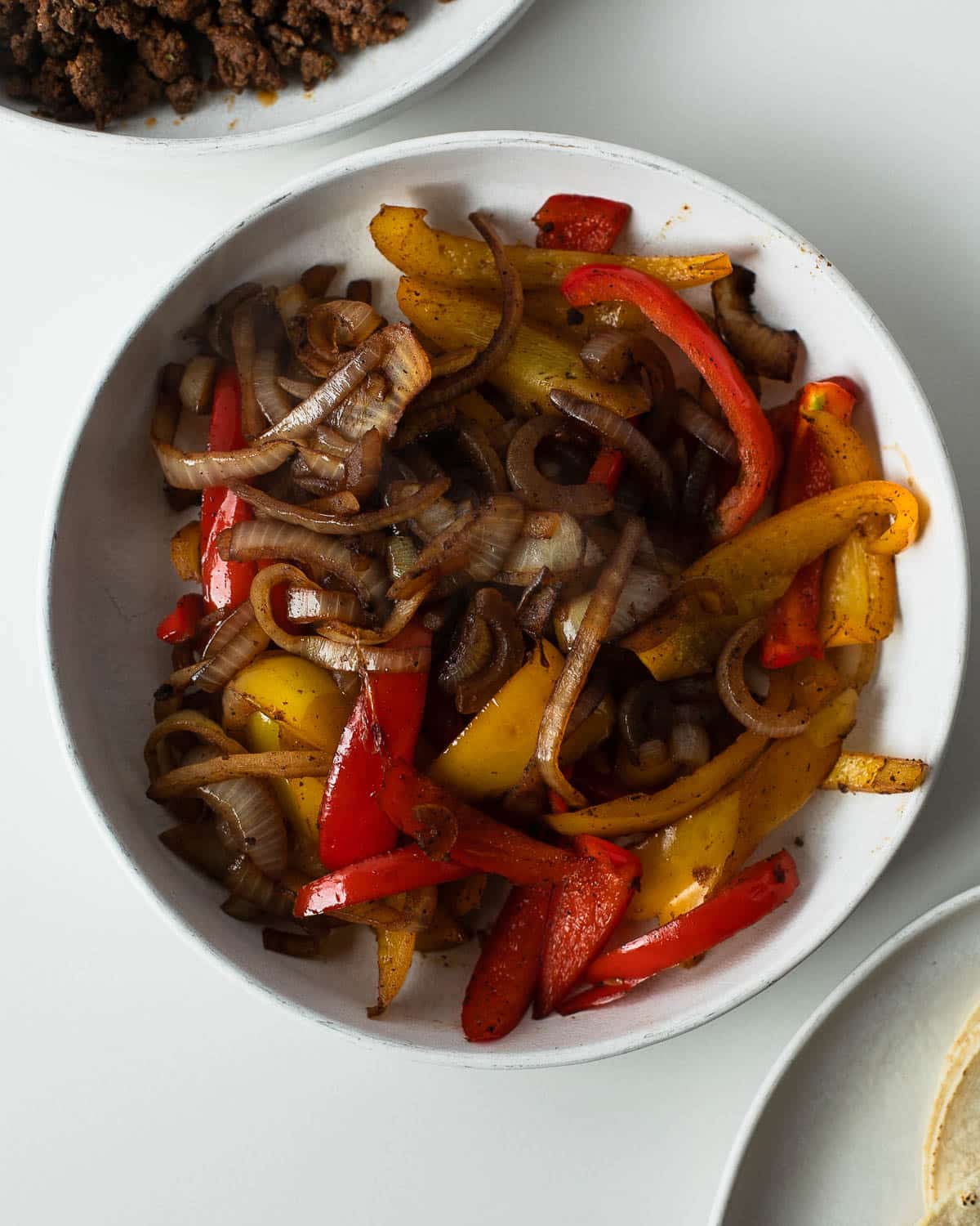 sautéed fajita vegetables