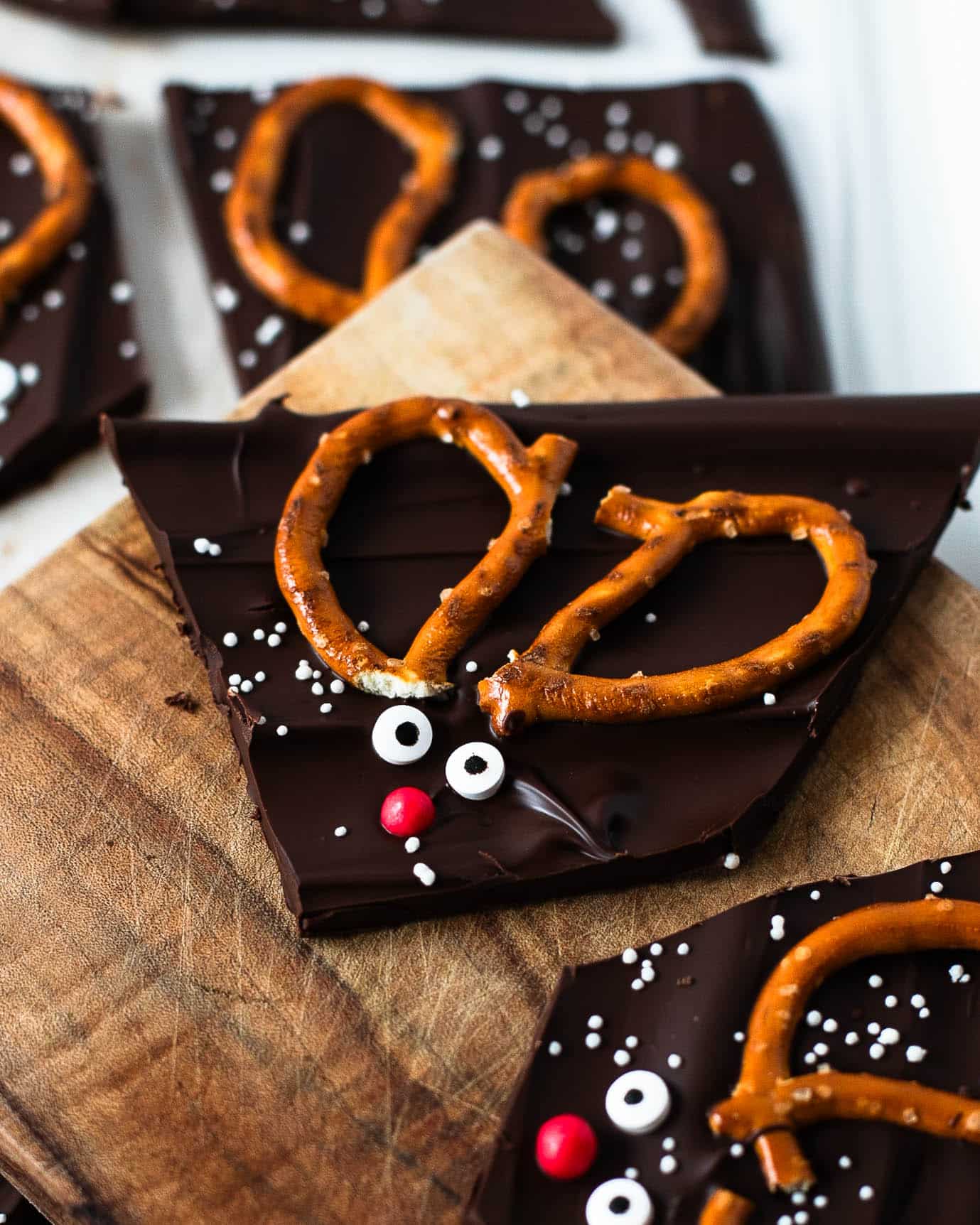 Christmas reindeer bark