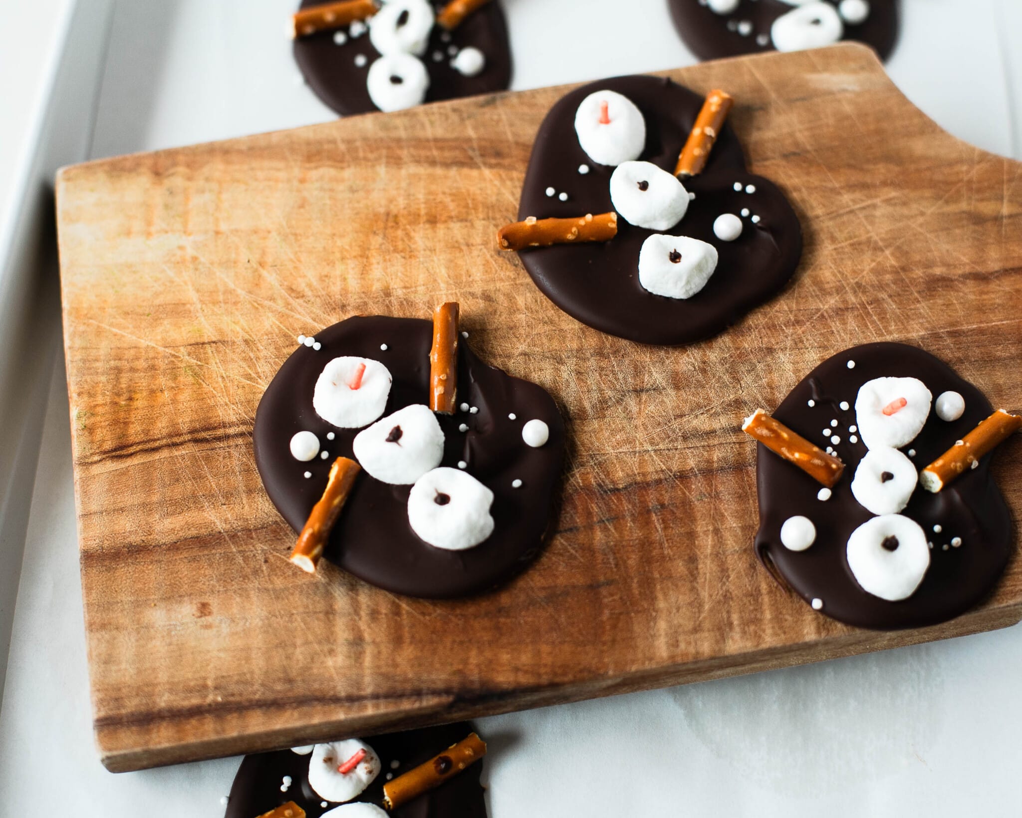 snowman bark recipe