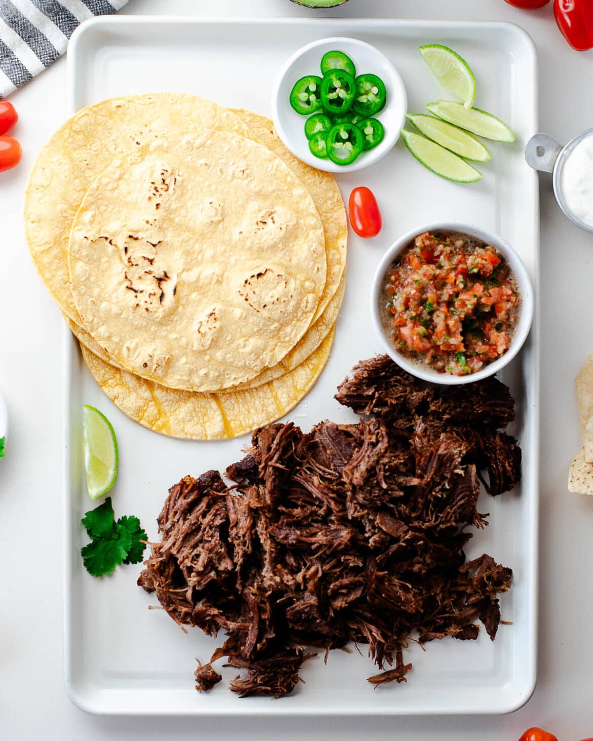 Instant Pot Beef Carnitas with Sweet Onion Salsa – Fit Mama Real Food