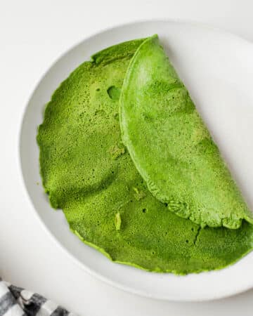 3 Ingredient Spinach Egg Wrap Easy Tortilla Recipe Fit Mama Real Food