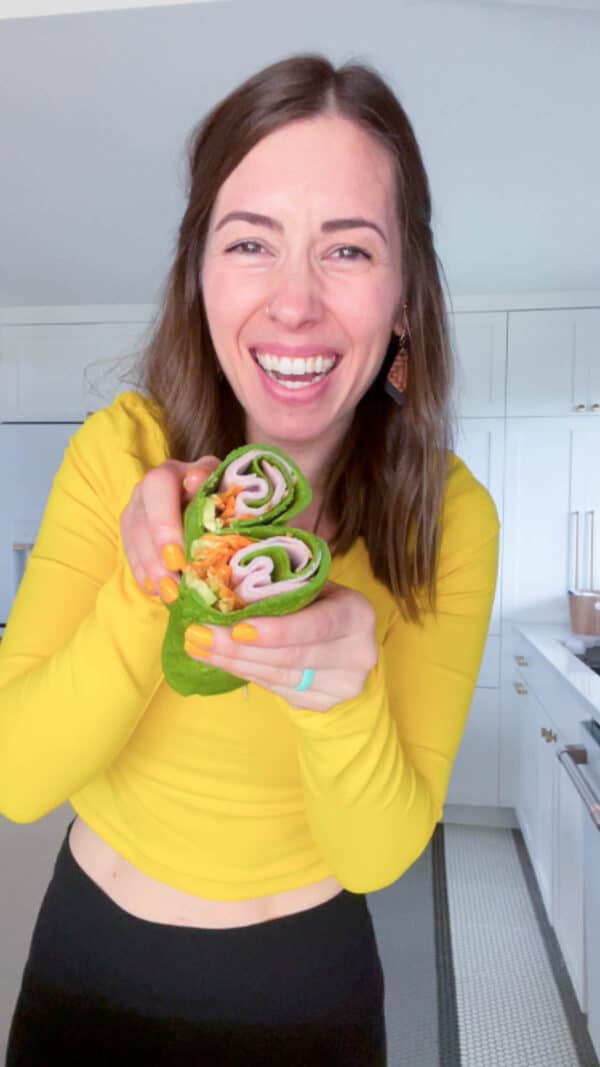 3 Ingredient Spinach Egg Wrap Easy Tortilla Recipe Fit Mama Real Food