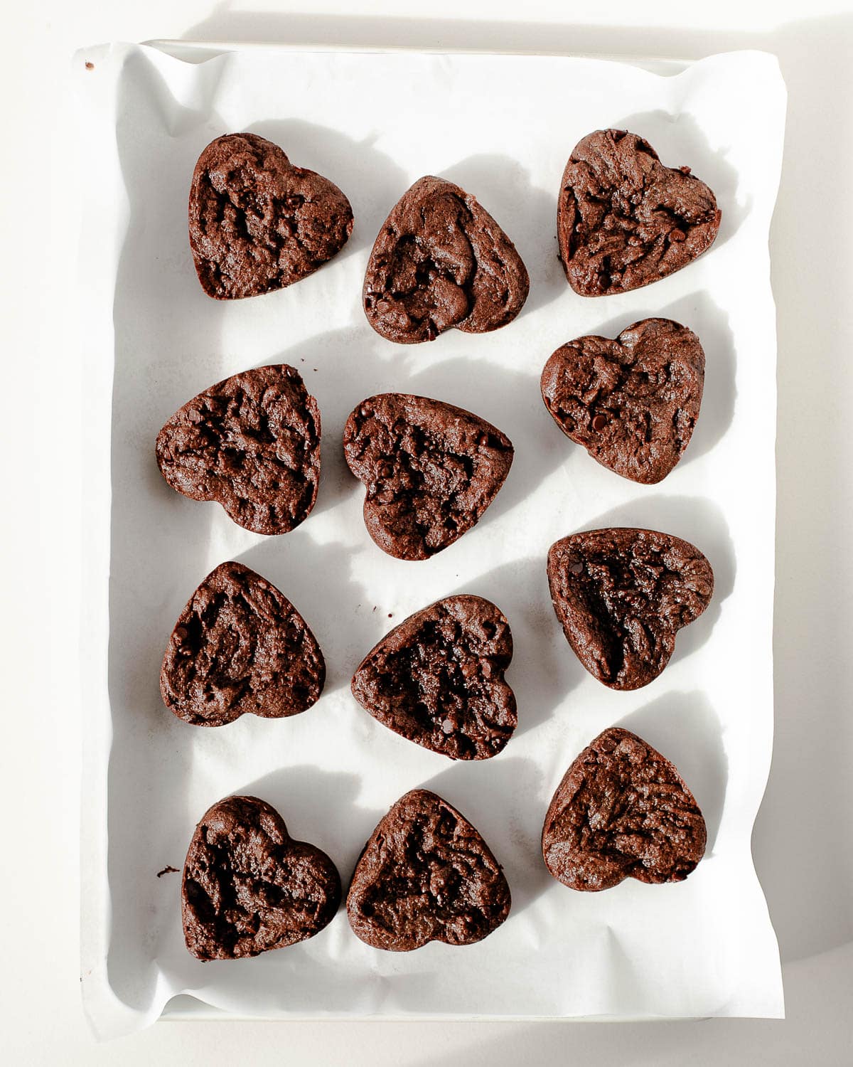 How to make Valentine brownies
